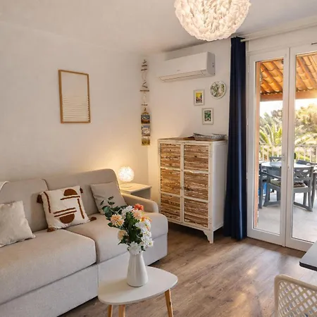 Апартаменты Seaside Studio, Bergerie Hyeres, Presqu'ile De Giens *